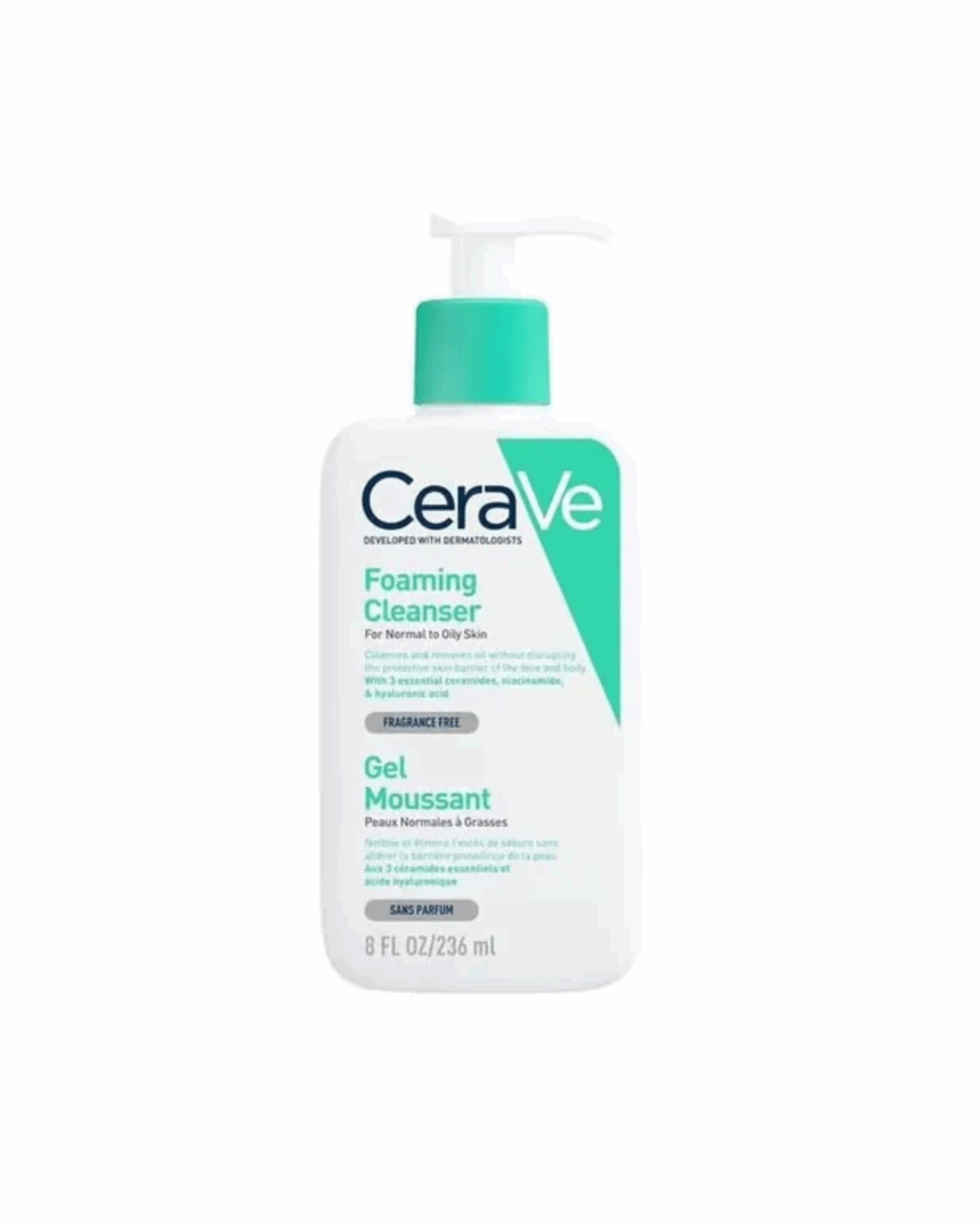 Cerave Foaming Cleanser for Normal to Oily Skin - 236ml