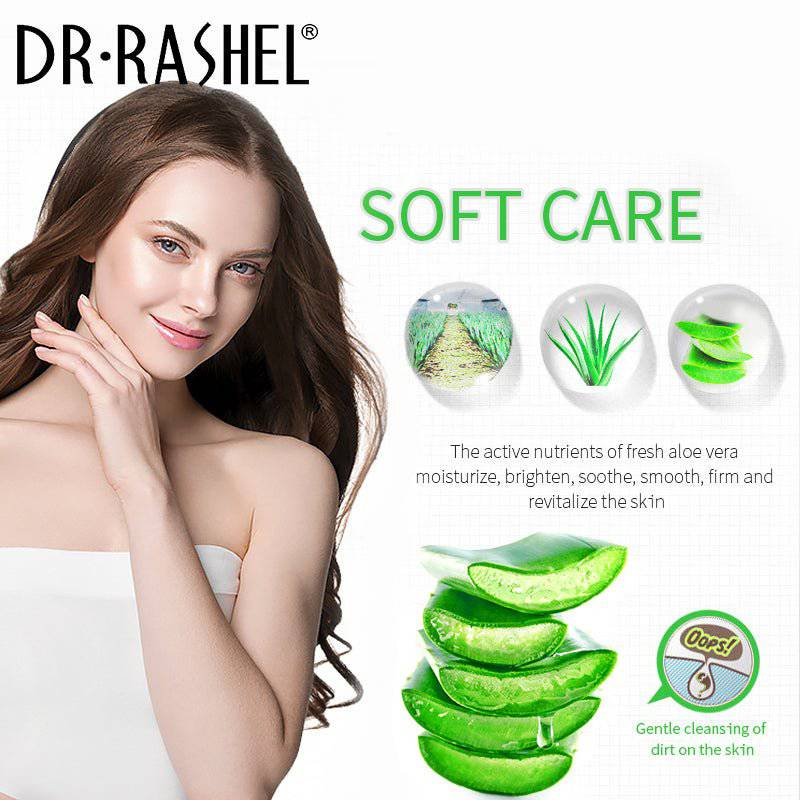 Dr. Rashel Aloe Vera Pore Refine Face Wash - 100g 4 Dr. Rashel Aloe Vera Pore Refine Face Wash - 100g - Image 4