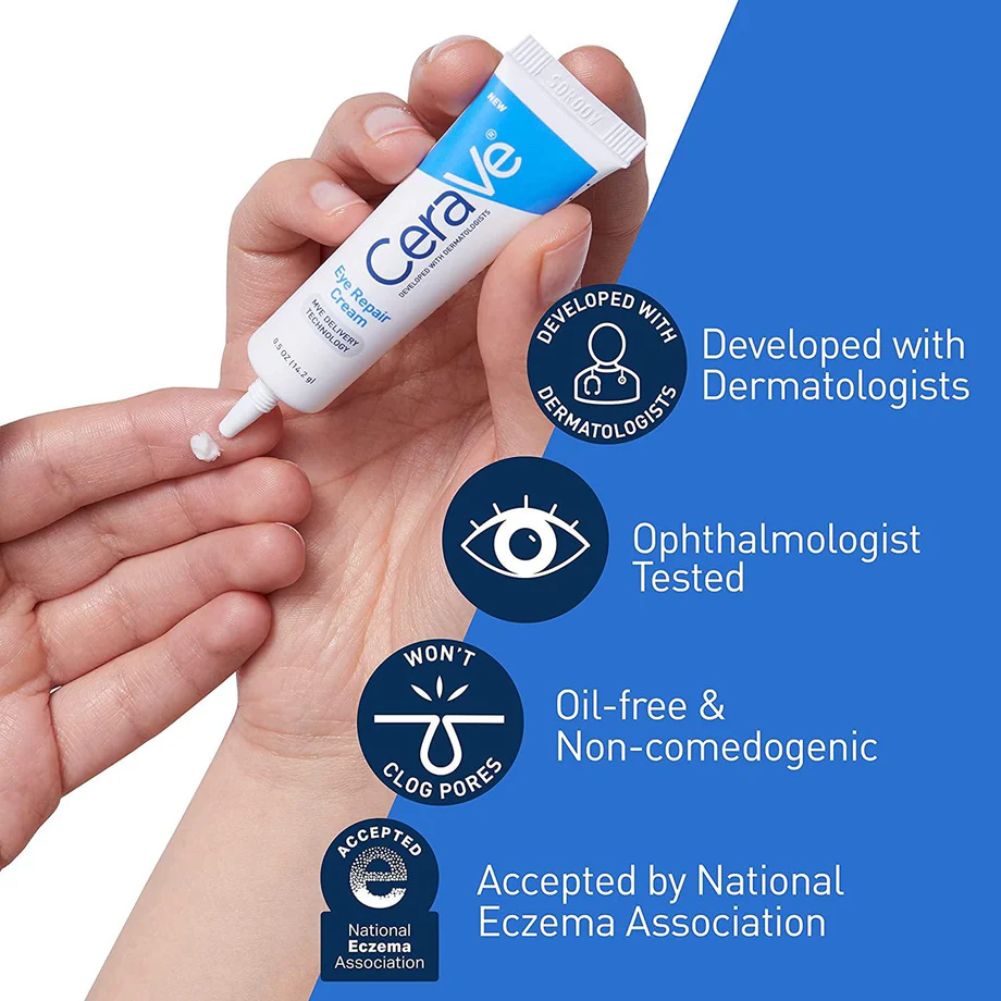 Cerave Eye Repair Cream - 14ml 2 Cerave Eye Repair Cream - 14ml - Image 2