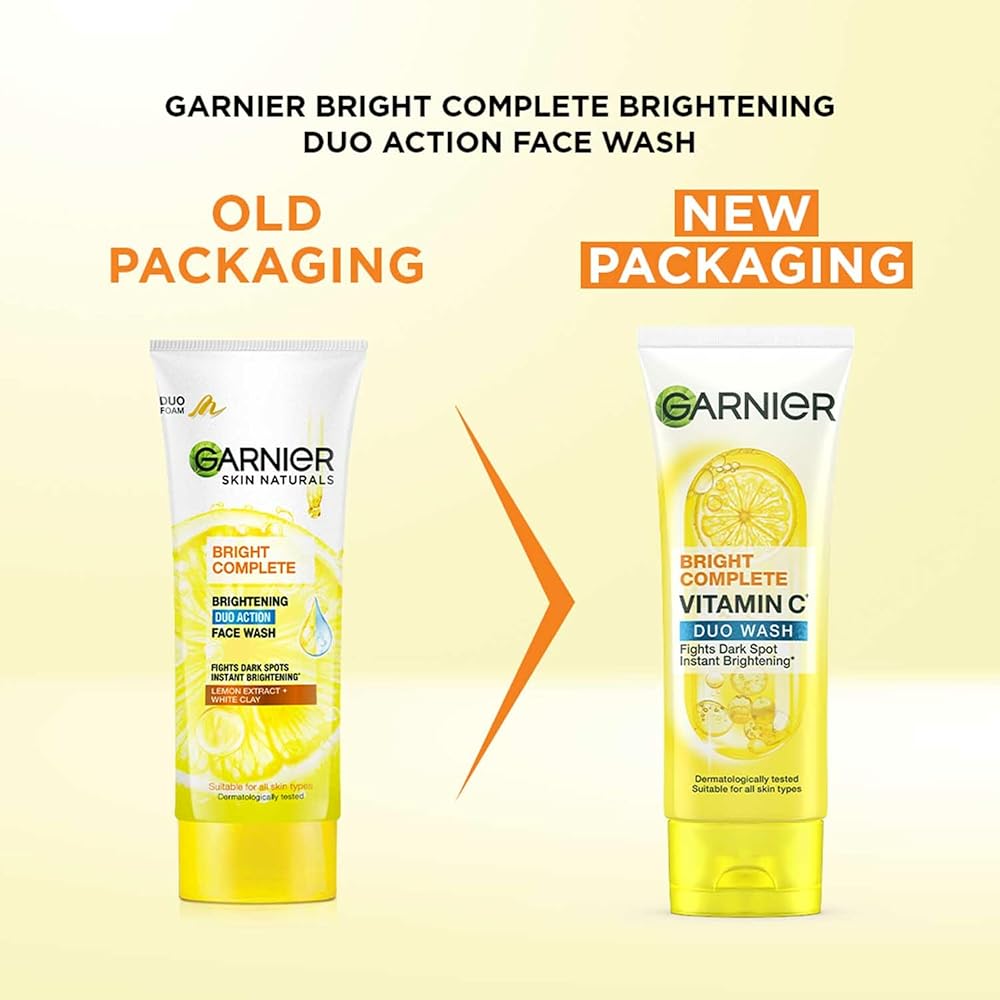 Garnier Light Complete Brightening Face Wash -100ml 4 Garnier Light Complete Brightening Face Wash -100ml - Image 4