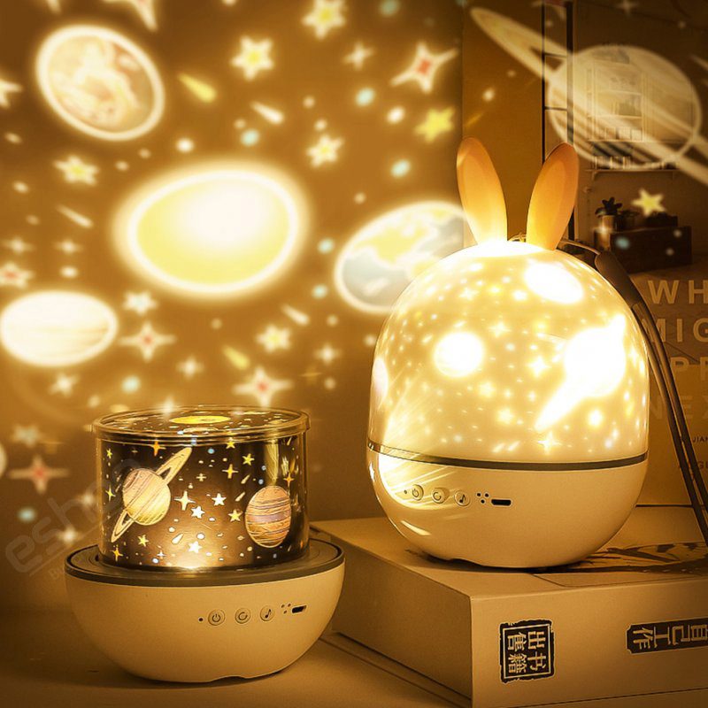 6 Rinds of Lights Piecet Night Light Projector Lamp 3 6 Rinds of Lights Piecet Night Light Projector Lamp - Image 3