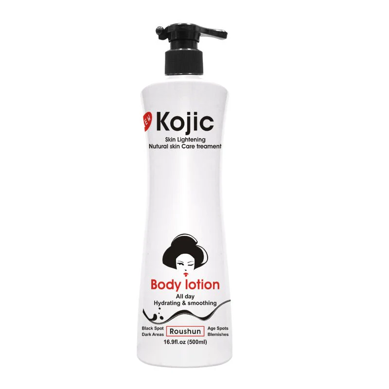 Roushun Kojic Body Lotion Skin Lightening & All Day Smoothing - 500ml