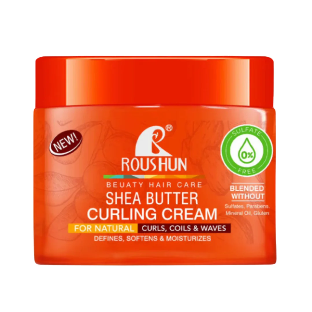 Roushun Shea Butter Curling Cream – 350ml 1 Roushun Shea Butter Curling Cream – 350ml