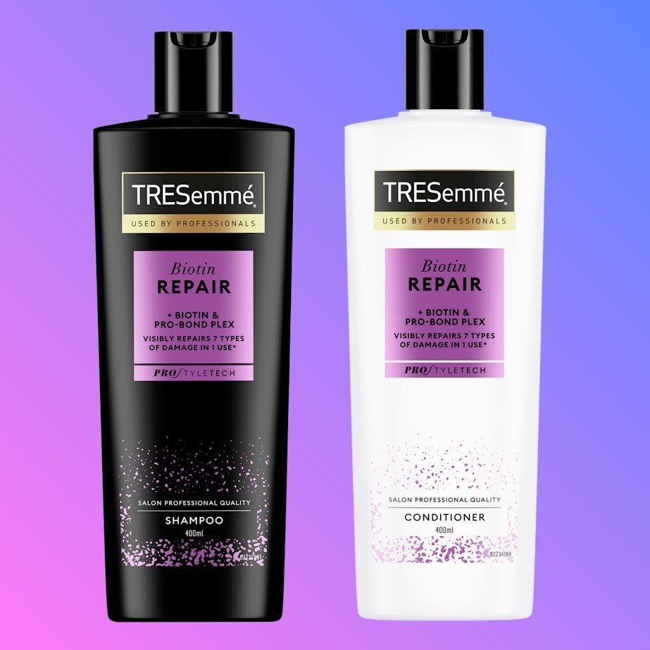 TRESemme Biotin Repair Shampoo with Biotin & Pro-Bond Plex - 400ml 3 TRESemme Biotin Repair Shampoo with Biotin & Pro-Bond Plex - 400ml - Image 3