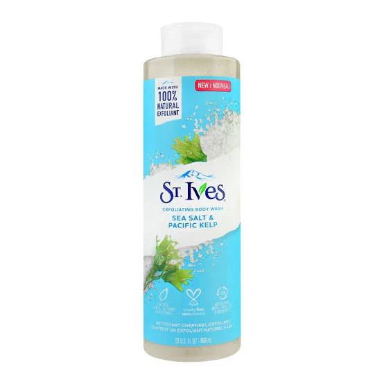 St.Ives Exfoliating Body Wash Sea Salt & Pacific Kelp - 650ml