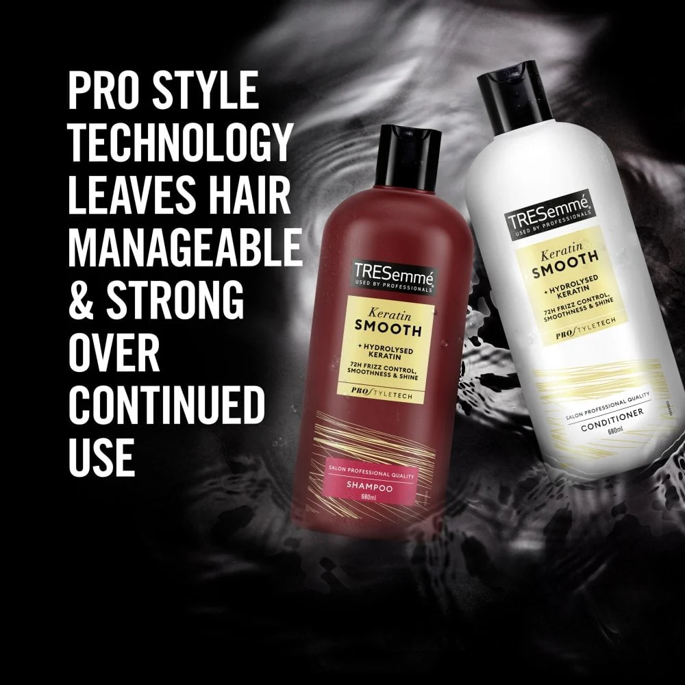 Tresemme Keratin Smooth Shampoo 680ml 4 Tresemme Keratin Smooth Shampoo 680ml - Image 4
