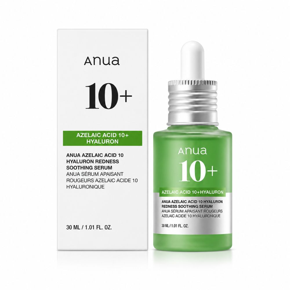 ANUA Azelaic Acid 10 Hyaluron Redness Soothing Serum 30ml 1 ANUA Azelaic Acid 10 Hyaluron Redness Serum