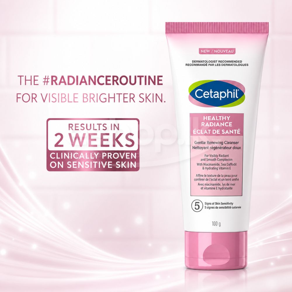 Cetaphil Healthy Radiance Gentle Renewing Brightening Gel Cleanser 100g 2 Cetaphil Healthy Radiance Gentle Renewing Brightening Gel Cleanser 100g - Image 2