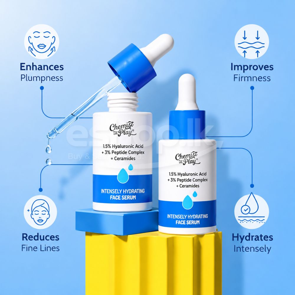 Chemist at Play 1.5% Hyaluronic Acid & 3% Peptide Complex Face Serum 2 Chemist at Play 1.5% Hyaluronic Acid & 3% Peptide Complex Face Serum - Image 2