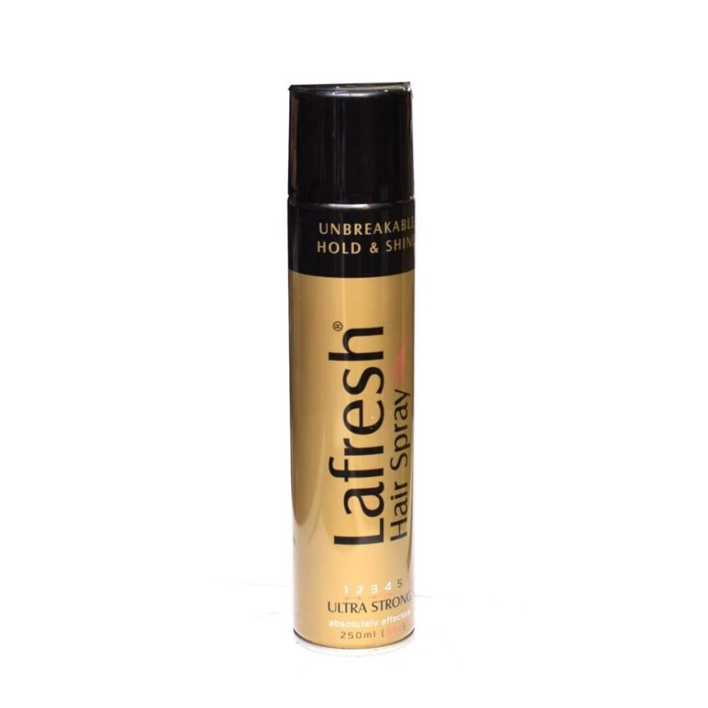 La Fresh Unbreakable Hold & Shine Ultra Strong Hair Spray 250ml