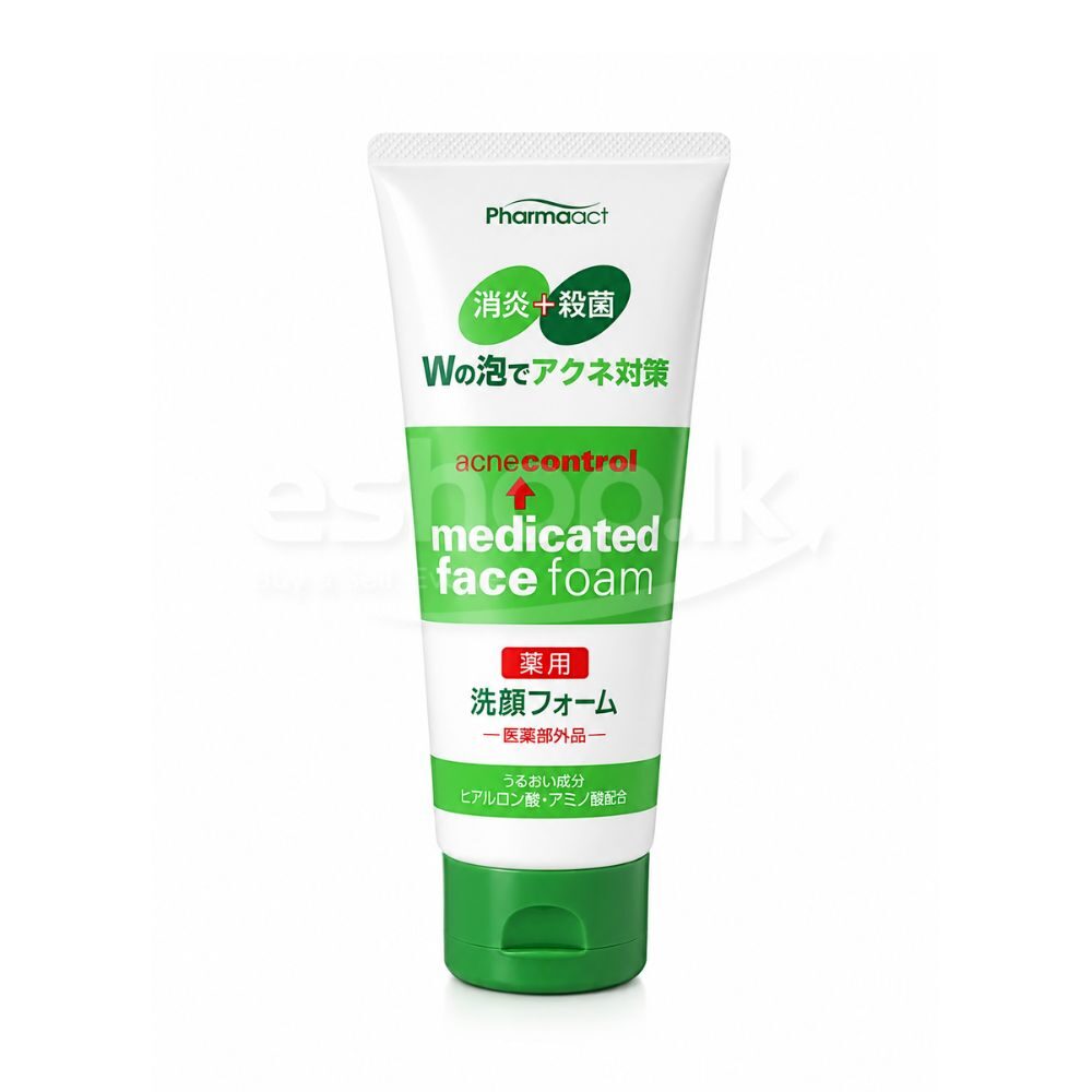 pharmaact acne control face foam