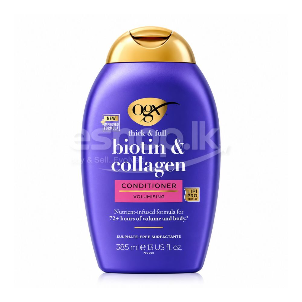 OGX Thick & Full Biotin & Collagen Volumizing Conditioner 385ml bottle