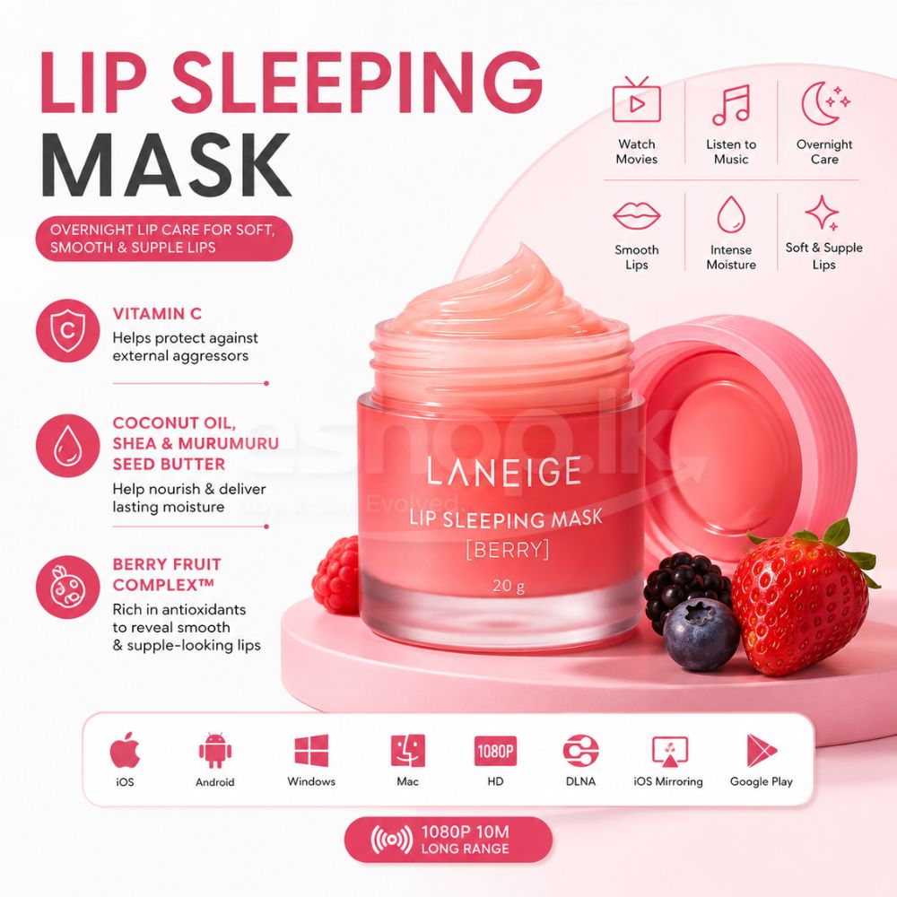 LANEIGE Lip Sleeping Mask Berry Hydrating Overnight Lip Treatment 20g 2 laneige lip sleeping mask berry