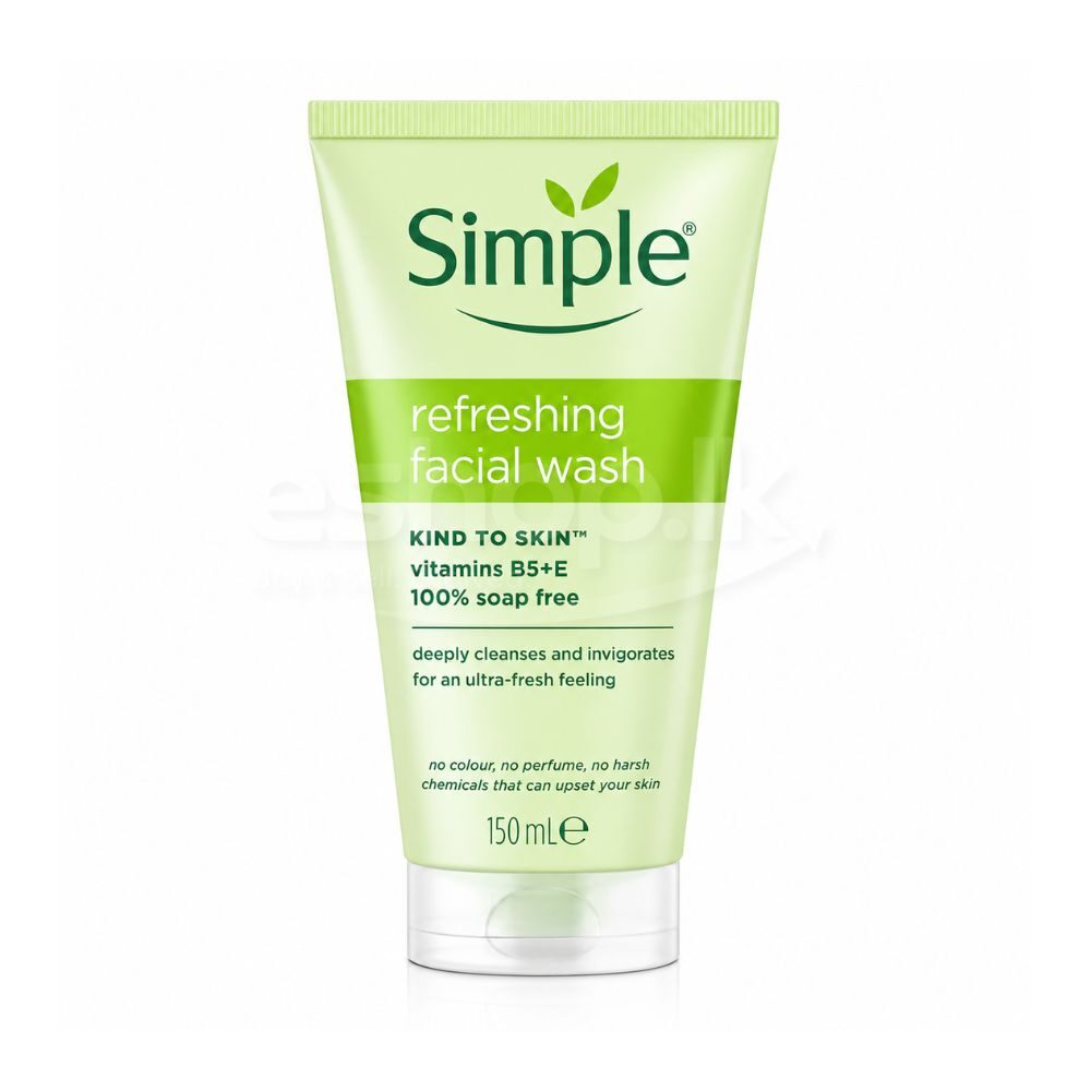 simple refreshing facewash