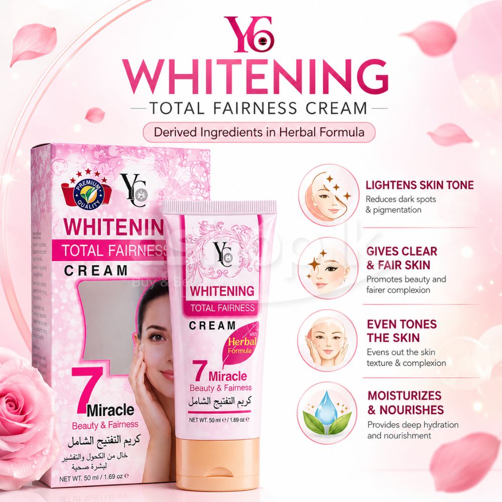 7 Miracle Whitening Cream Fairness & Beauty YC 50ml 2 7 miracle whitening cream price in sri lanka