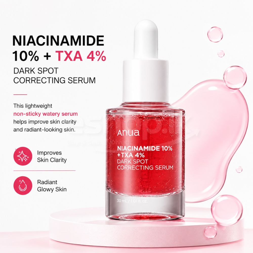 Anua Niacinamide 10% + TXA 4% Dark Spot Care Face Serum 30ml 2 Anua dark spot serum 30ml