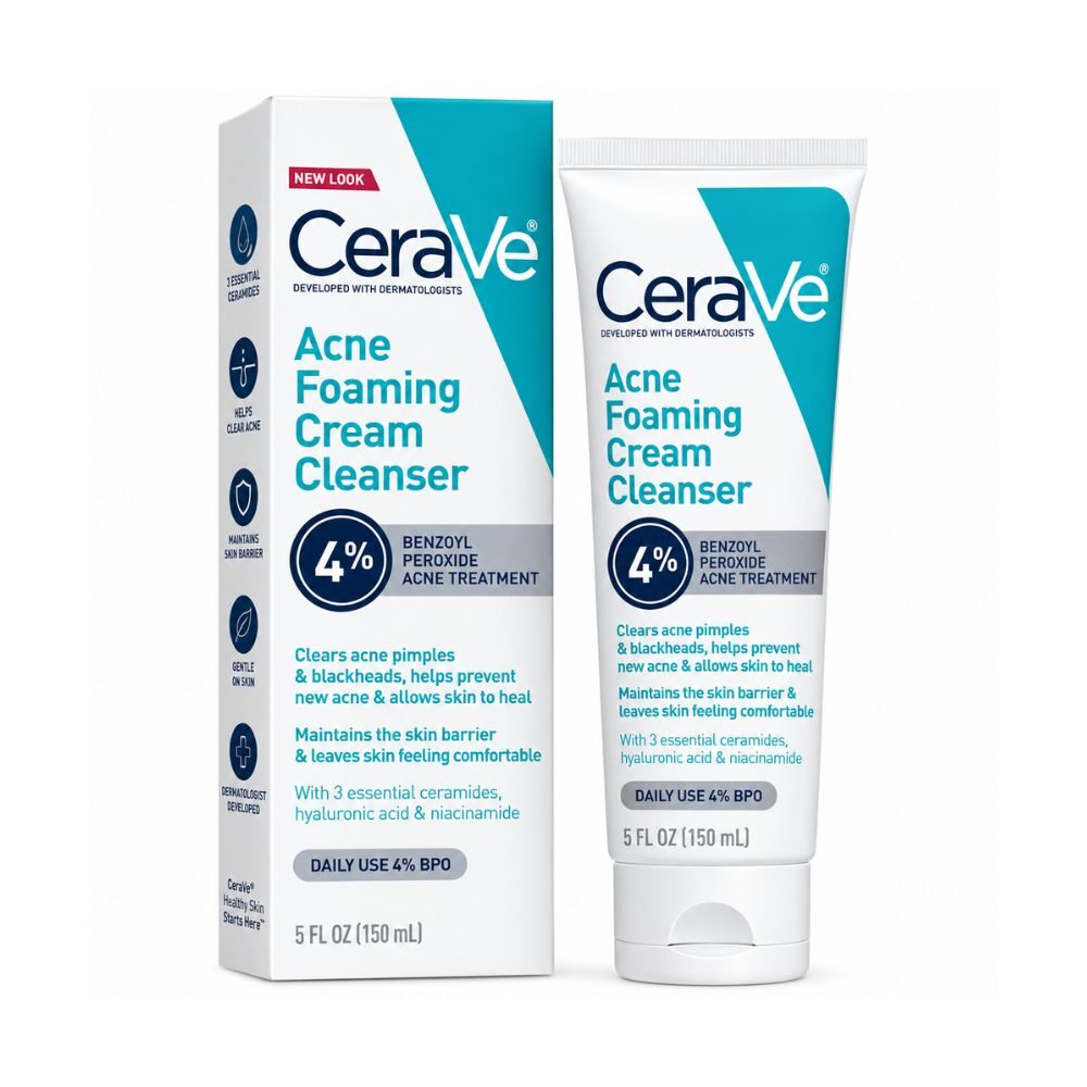 CeraVe Acne Foaming Cream Cleanser 150ml