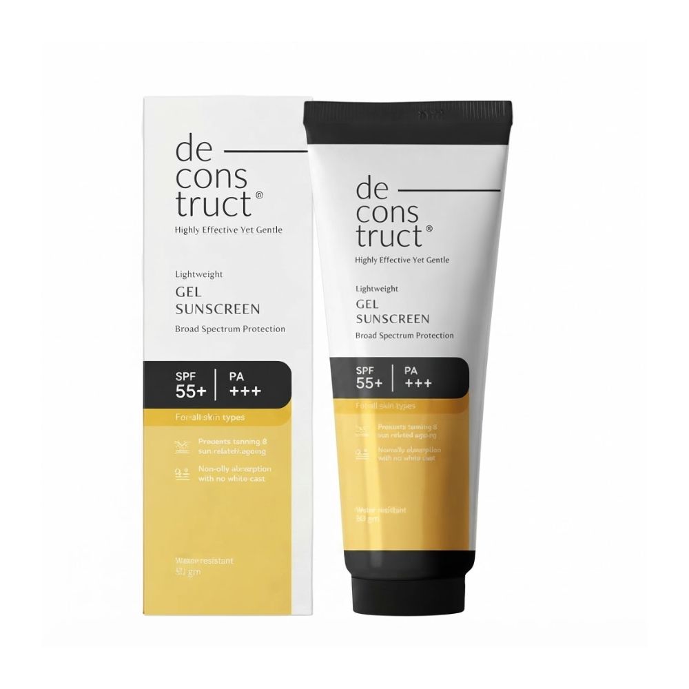 Deconstruct Lightweight Face Gel Sunscreen SPF 50+ PA+++ 50g 1 Deconstruct Face Gel Sunscreen SPF 50+
