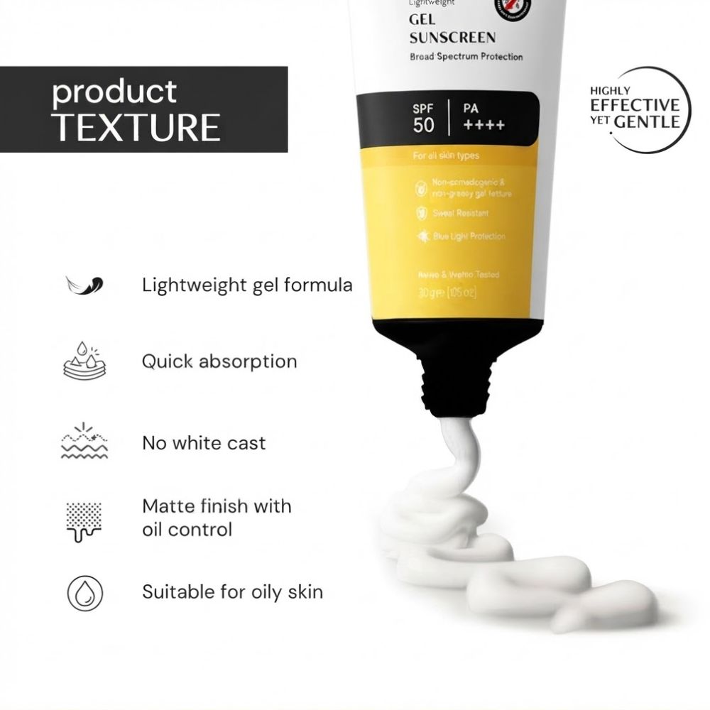 Deconstruct Lightweight Face Gel Sunscreen SPF 50+ PA+++ 50g 2 Deconstruct gel sunscreen