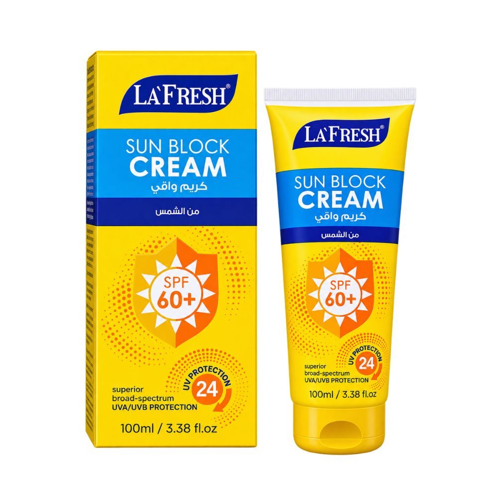 La Fresh Sun Block Cream SPF 60+ 100ml bottle
