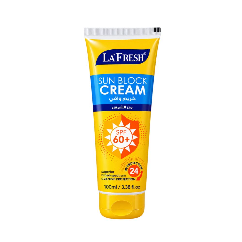 La Fresh Sun Block Cream SPF 60+ Lightweight Sunscreen for Face and Body 100ml 2 La Fresh sunscreen Sri Lanka