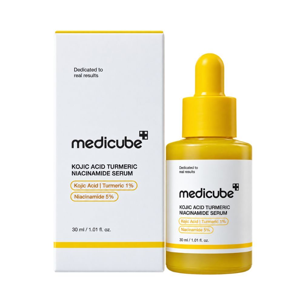 Medicube Kojic Acid Turmeric Niacinamide Serum 30ml bottle