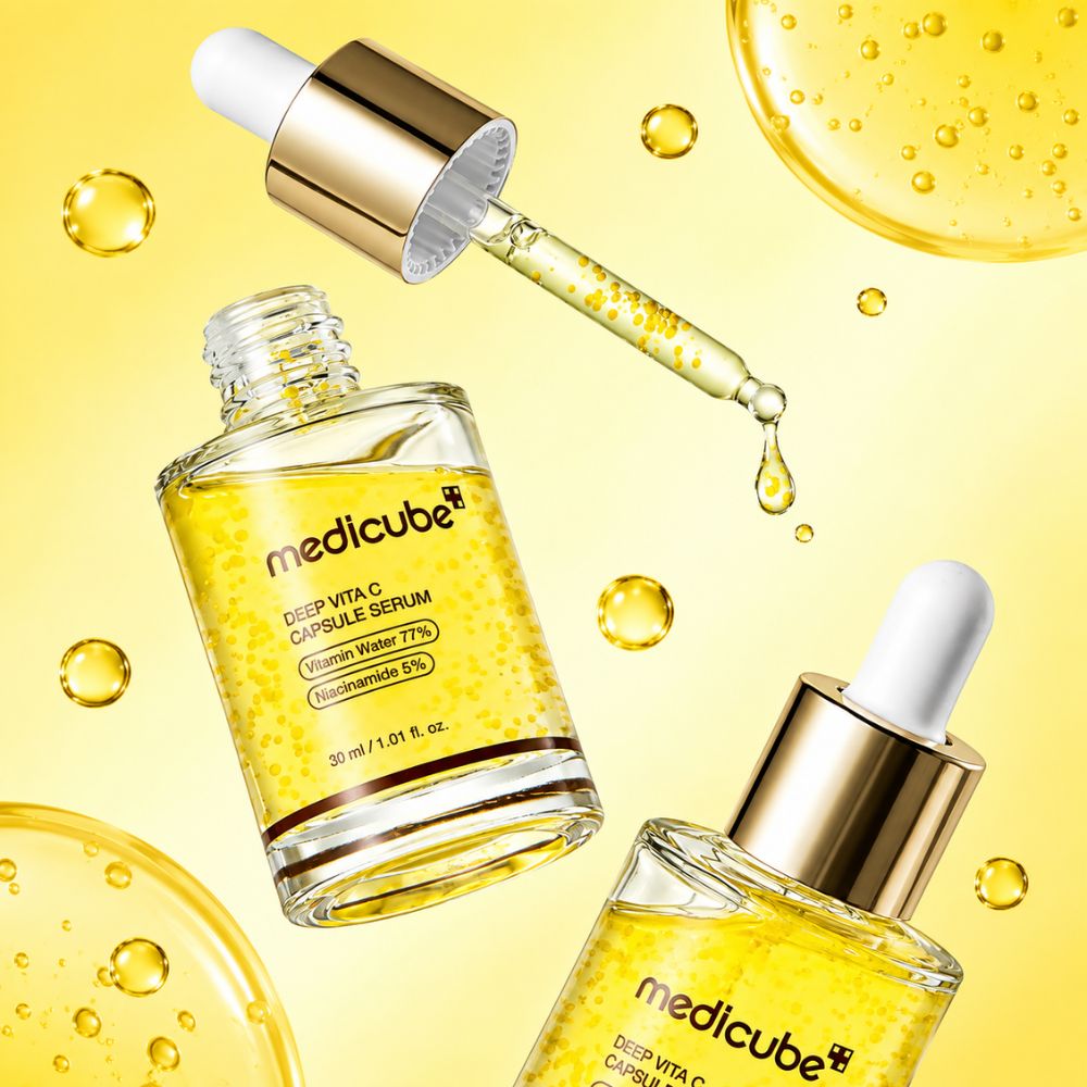 Medicube Deep Vita C Capsule Brightening Serum with Niacinamide 30ml 2 Medicube Vitamin C Serum