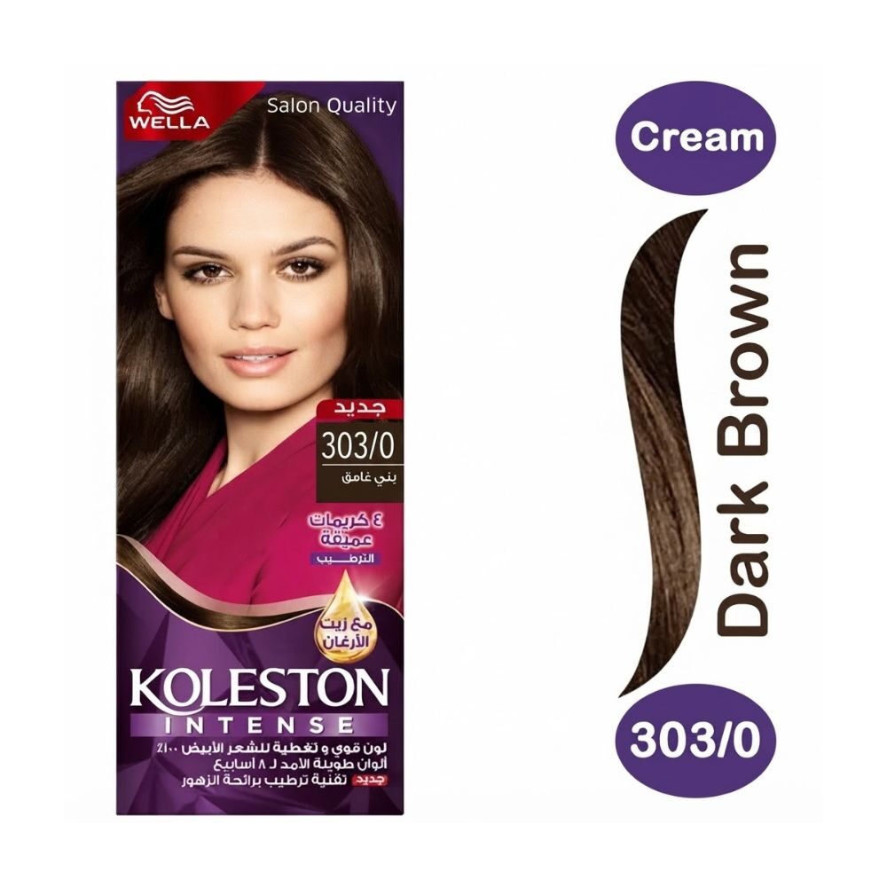 Wella Koleston Hair Colour 303/0 110ml (dark brown)