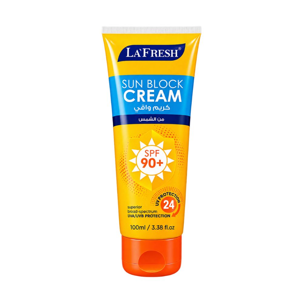 Lafresh Sun Block Cream SPF 90+ with Aloe Vera and Vitamin E for Face and Body 3 sunblock cream Sri Lanka