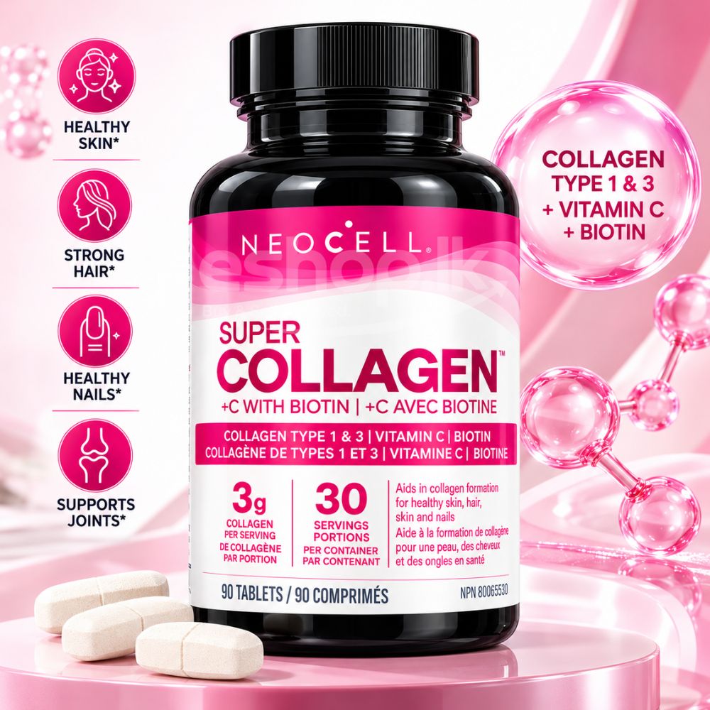 Neocell Super Collagen Vitamin C and Biotin 90 Capsules 2 Neocell collagen capsules Sri Lanka